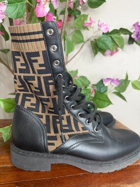 Fendi Combat / Biker Boots